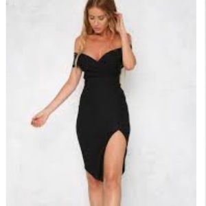 Hello Molly off the shoulder dress